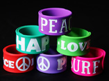 Hot Sale Silicone Slap Wristband