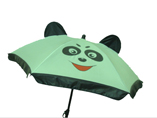 Cartoon Beach Umbrella With Ears