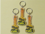 Promotional Guitar Shape Acrylic Keyring