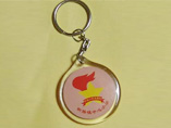 Acrylic Keyring Round Shape