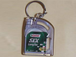 Clear Acrylic Keyring Gasoline Can Style