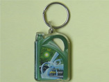 Oil Bucket Shape Acrylic Keyring