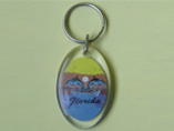 Promotional Keychain Clear Acrylic