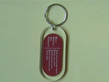 Acrylic Clear Keychain for Promotion