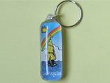 Clear Acrylic Keyring with Your Logo