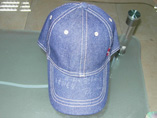 Jean Leather Baseball Cap