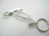 Metal Bottle Opener Keyring