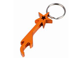 Metal Beer Bottle Opener Keychain