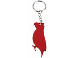 Bird Shape Beer Bottle Opener Keychain