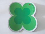 Wholesale Cheap Clover Shape Mouse Pad