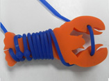 Cute Shrimp Design Cable Winder