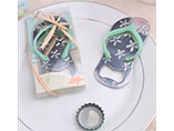 Starfish Flip Flop Bottle Opener for Wedding Favors