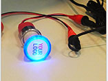 Car charger with Led lighting logo