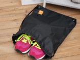 Promotional polyester drawstring bag for shoe