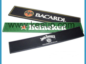 Logo Branded Soft PVC Bar Mat