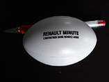 Promotional gift rugby ball shaped stress balls