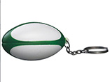 Customized stress ball toy stress relieve rugby ball with keychain