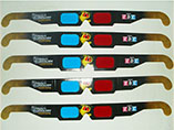Disposable 3D Glasses Paper Best Promotional Giveaw