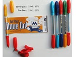 Promotional advertising multi 2 in 1 banner pen with rope