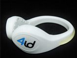 Novelty new product safty LED shoe clip light for p