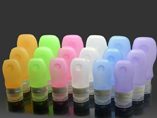 Convenient Bpa Free Squeeze Silicone Travel bottle