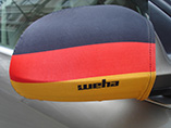 2016 hot selling customized Germany flag car rearview mirror cover