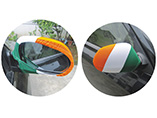 Wholesale custom elastic car mirror flag cover