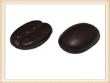 PU coffee bean stress toys for promotional gifts