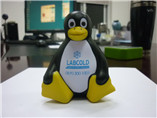 Personalized penguin PU stress ball for promotional gifts