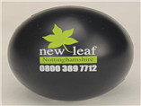 black stress ball with  custom logo wholesale from 