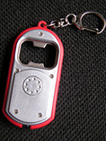 LED Bottle Opener Key Holder with Press Button