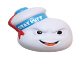 PU anti-stress reliever with white hat and emoji face