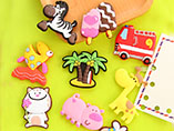 Promotional custom soft rubber 3D animal fridge magnet