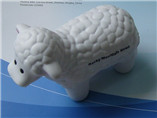 personalized sheep stress reliever for advertising