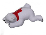 lying bear stress reliever PU toy for promo
