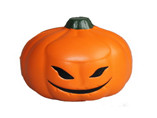 personalize Halloween pumpkin stress PU ball