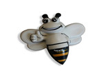 newly cute bee with win pose PU stress ball