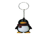 customized  qq stress PU ball keychain