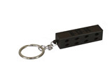 popular black brick PU ball keyring  for decoration