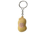 cheap peanut shape stress keyrings