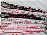 wholesale silk printing lanyard for promotional act