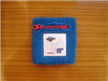 printing and knitting light blue fastness sport sweatband