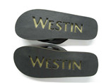 LOGO  debossed on the flat flip flops wholesale