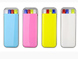 Highlighter set in pocket case