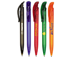 Multi color plastic ball point pen for promotion