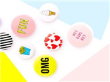Custom colorful Tin Badge Button Badge