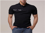 Summer hottest AD 100% high quality sport polo t-sh