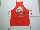 Wholesale customized full color logo printing apron