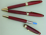 Wooden metal ballpoint pens
