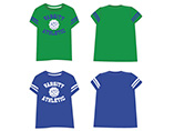Custom group advertising t-shirt